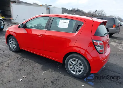2020 Chevrolet Sonic Fwd 1Fl 5-Door from USA, damaged, VIN 1G1JG6SB8L4120412